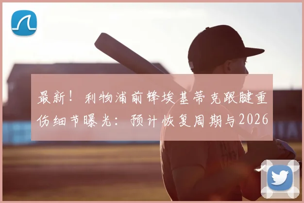 最新！利物浦前锋埃基蒂克跟腱重伤细节曝光：预计恢复周期与2026世界杯前景全解析